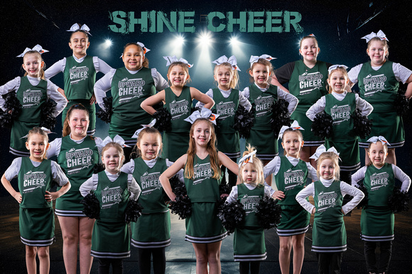 team shine cheer